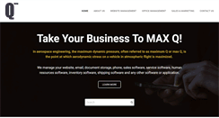 Desktop Screenshot of maxqwebsites.com